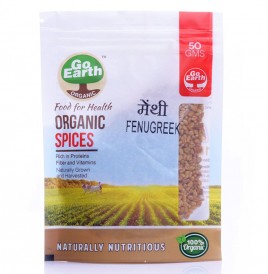 Go Earth Organic Fenugreek   Pack  50 grams